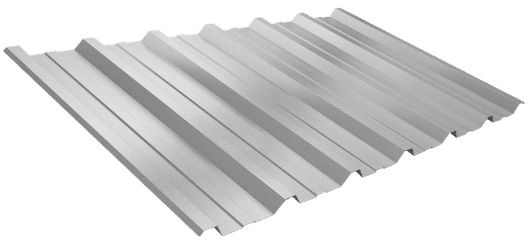 Telha Trapezoidal Galvalume TP25 0,43 mm