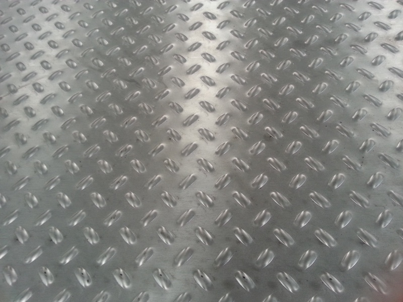 Chapa de Inox Xadrez Antiderrapante